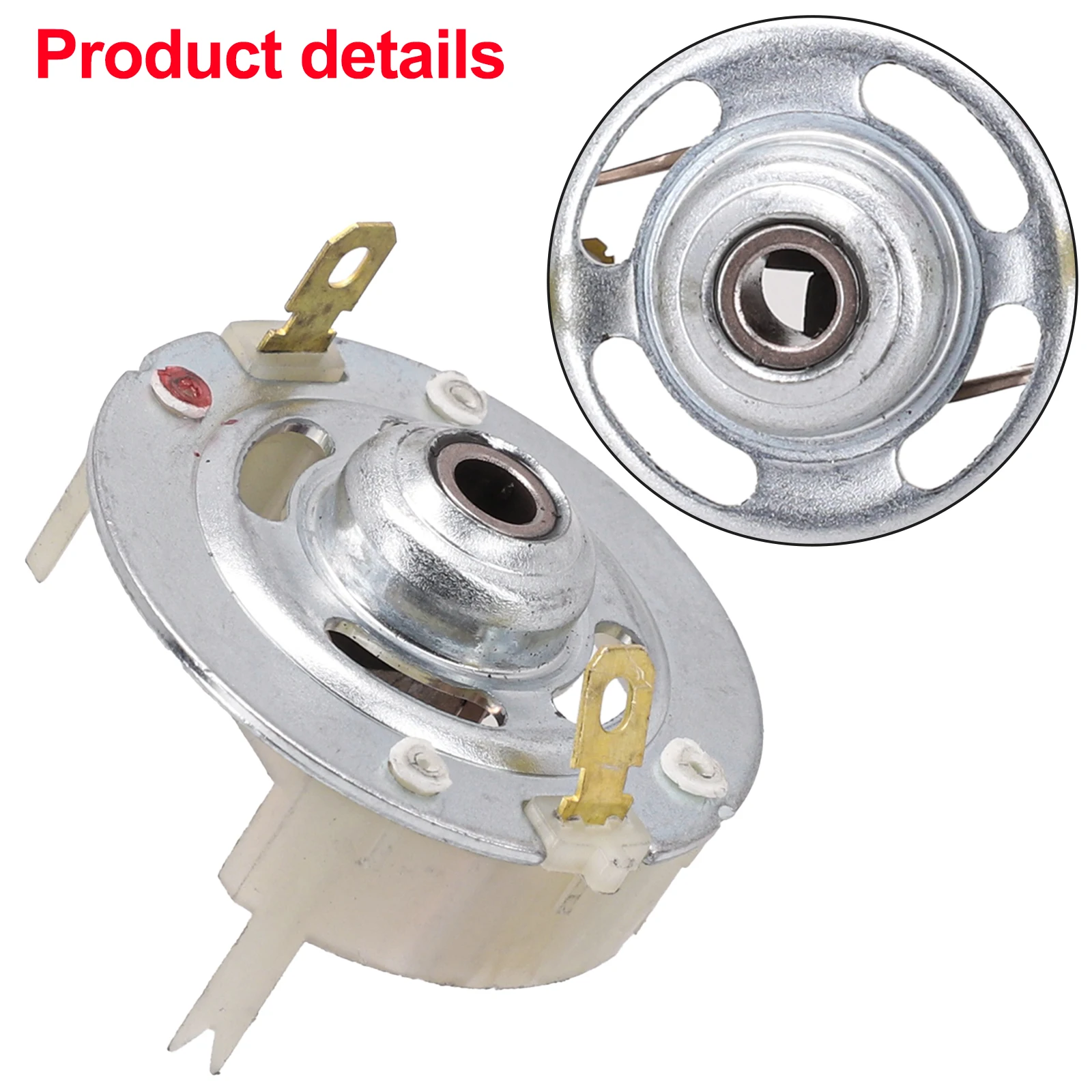 

Carbon Brushes Holder Tools 40*40*35mm Carbon Brush Carbon Commutation Parts Electric Drill Holder Metal Motor