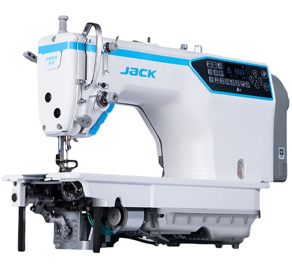 

Jack A7 Lockstitch With Digital Feed Dog Movement, Automatic Thread Trimmer Presser Foot Lifter Straight Sewing Machine
