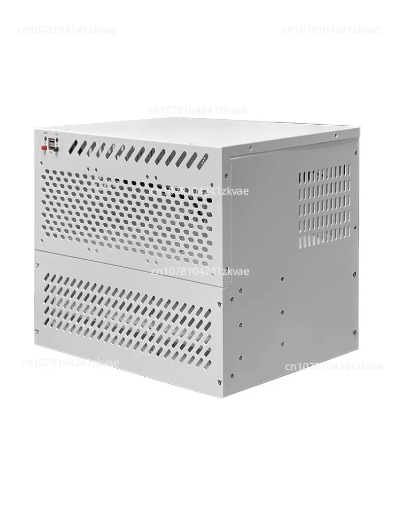 12-bay NAS chassis, ATX large power MATX full-height PCIe storage server, LAN shared storage