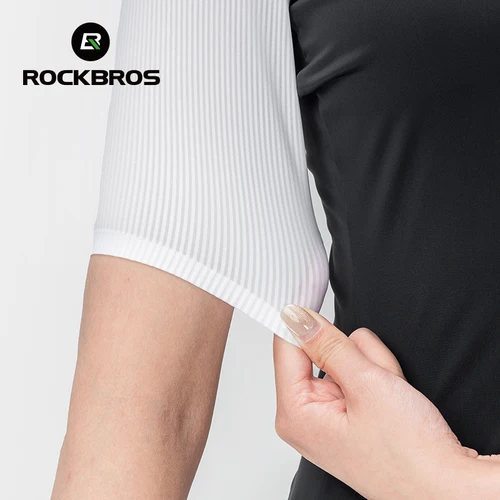 Imagen 2 del producto ROCKBROS Camiseta de Ciclismo de Verano Alta Elástica Suave Liviana Transpirable Manga Corta Camiseta de Ciclismo de Corte 3D Ropa de Ciclismo para Mujeres