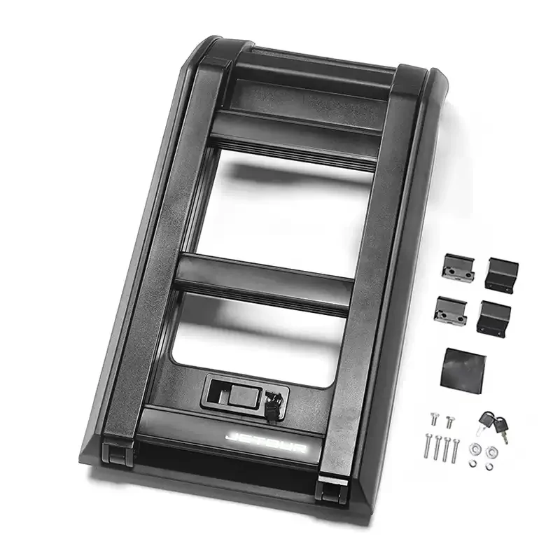 

STLF High Quality Telescopic Black Side Ladder Foldable Roof Ladder for Jetour T2 Traveler Accessories