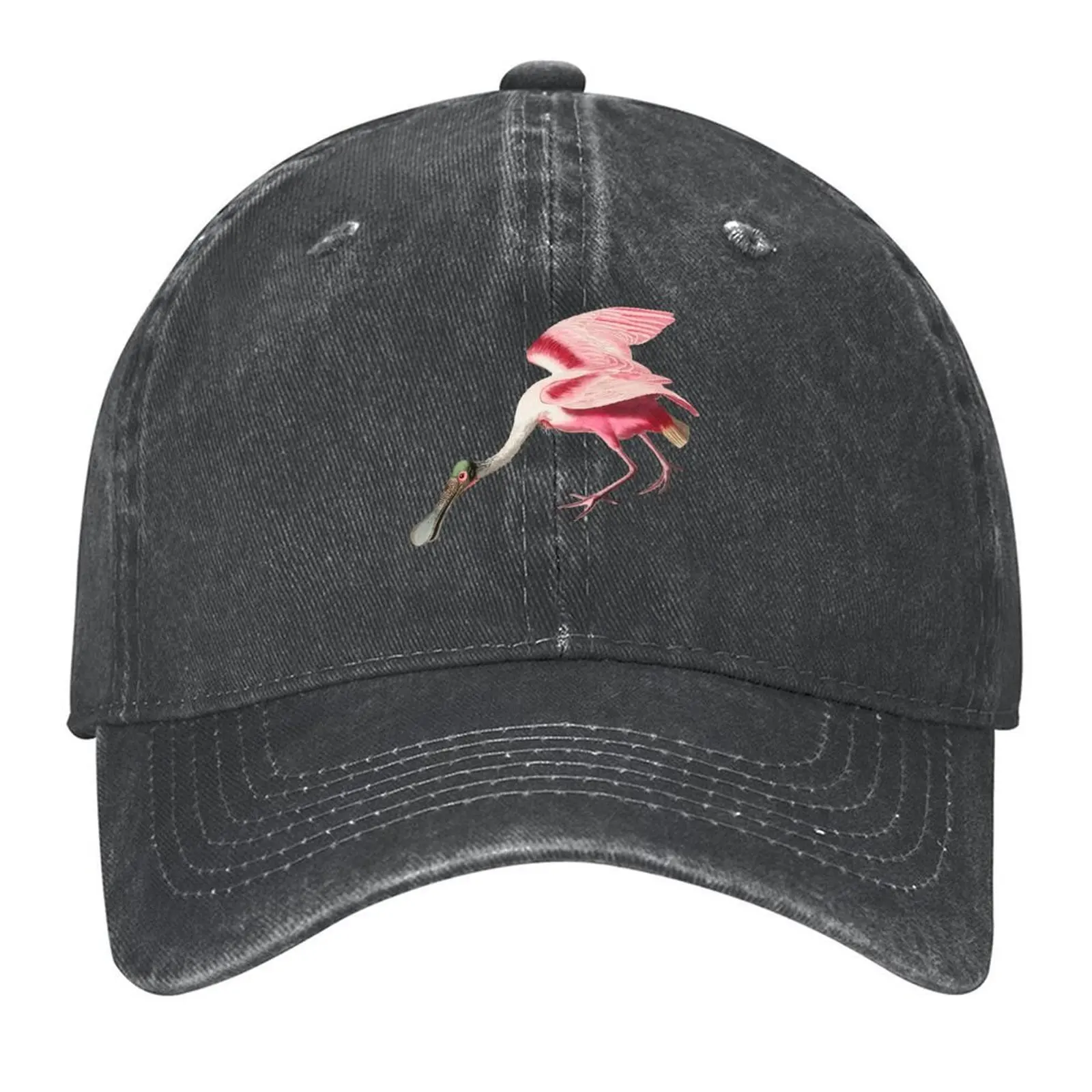 

Audubon's roseate spoonbill Baseball Cap hiking hat Luxury man cap Icon hard hat Women's 2025 Men's