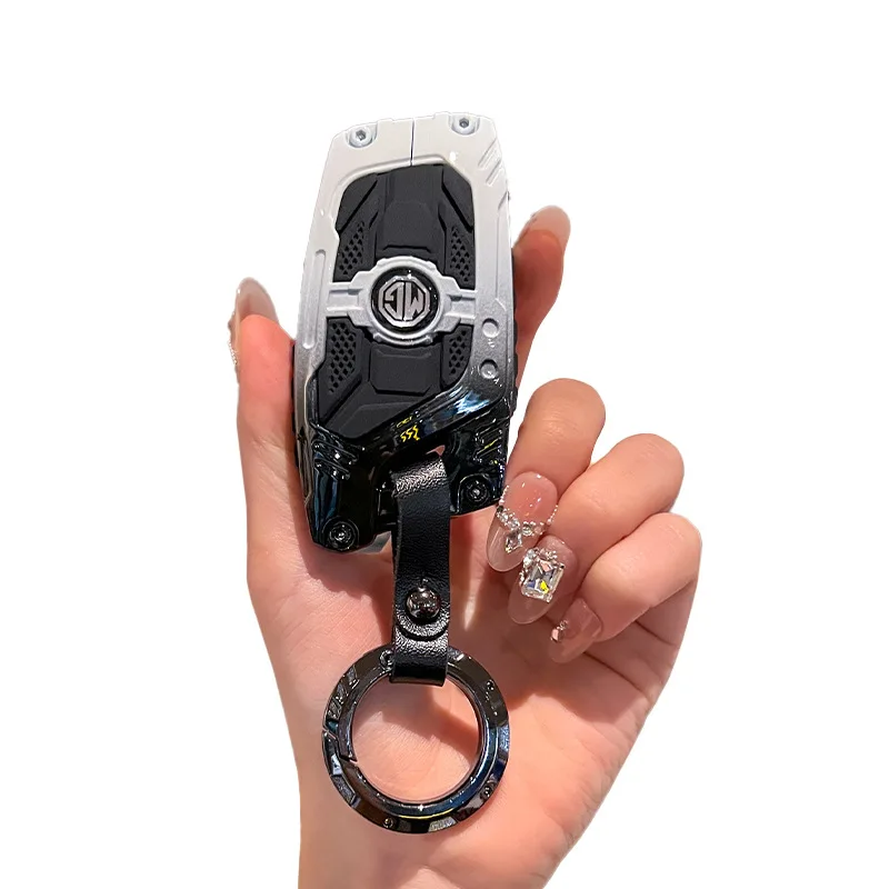 

Fahison Styling Car Smart Key Cover Case Protector For MG Morris Garages ZS MG5 MG6 EV EZS HS EHS 2019 2020 Auto Accessories
