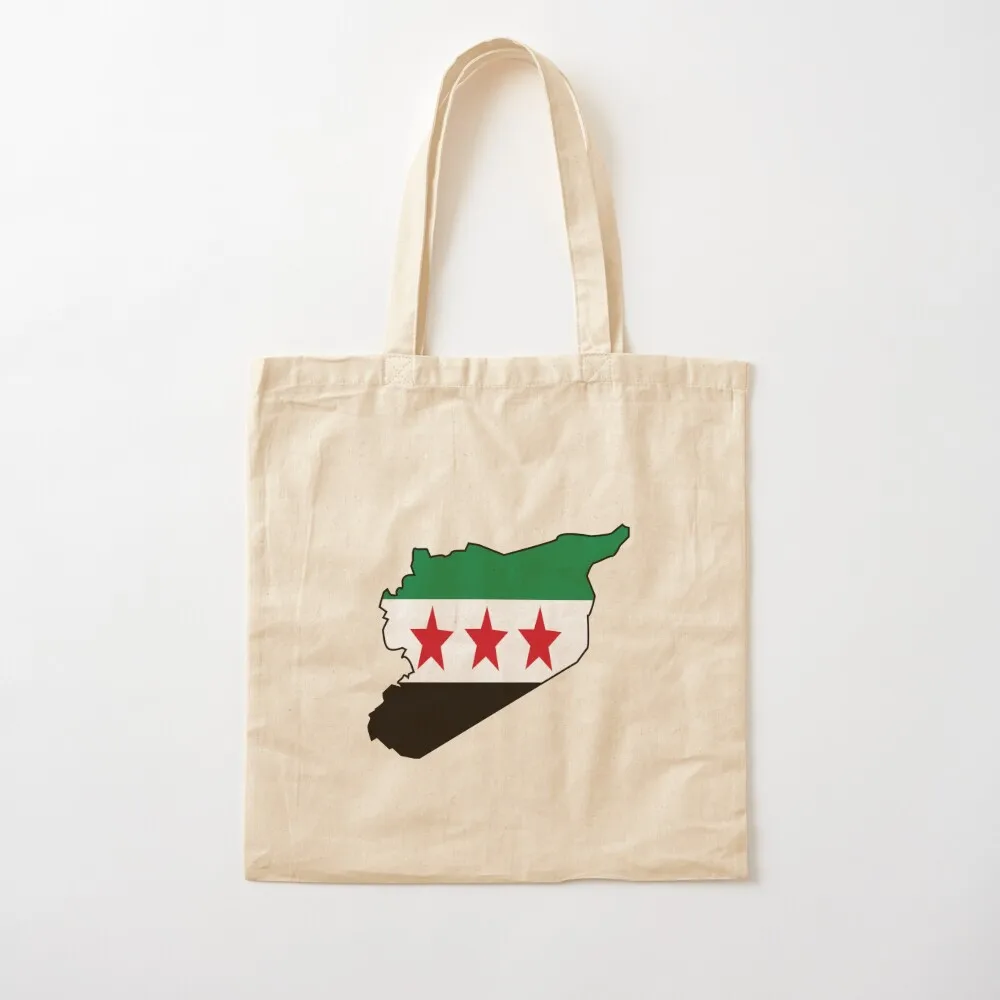 

syria map Tote Bag Women's tote bag custom canvas bag Woman shopper
