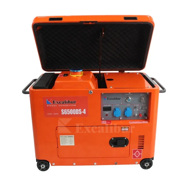 Portable 3kw 4kw 5kw 5Kva 5.5Kw 6kw 7kw 8kw 8.5kw 9kw 10kw Silent Diesel Generator With CE ISO9001 Certification