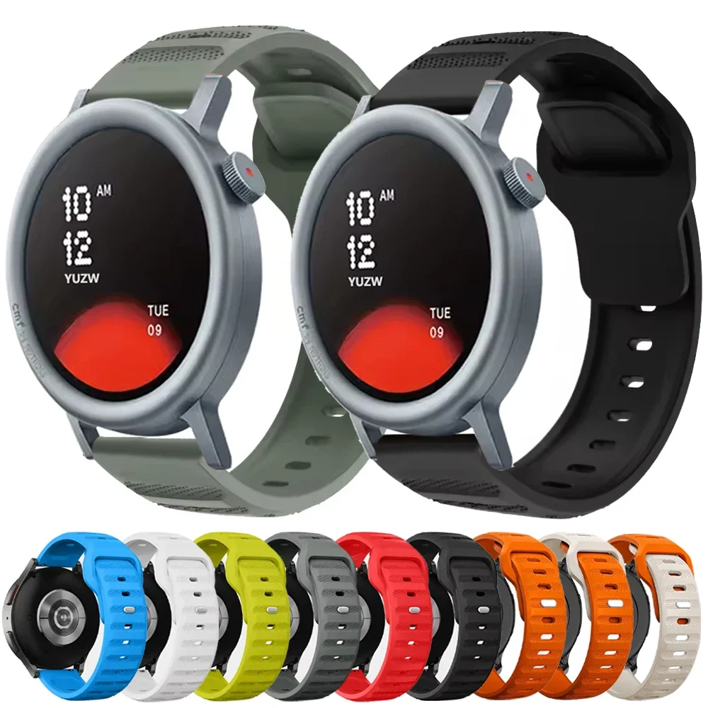 Sport 22Mm Silicone… - image