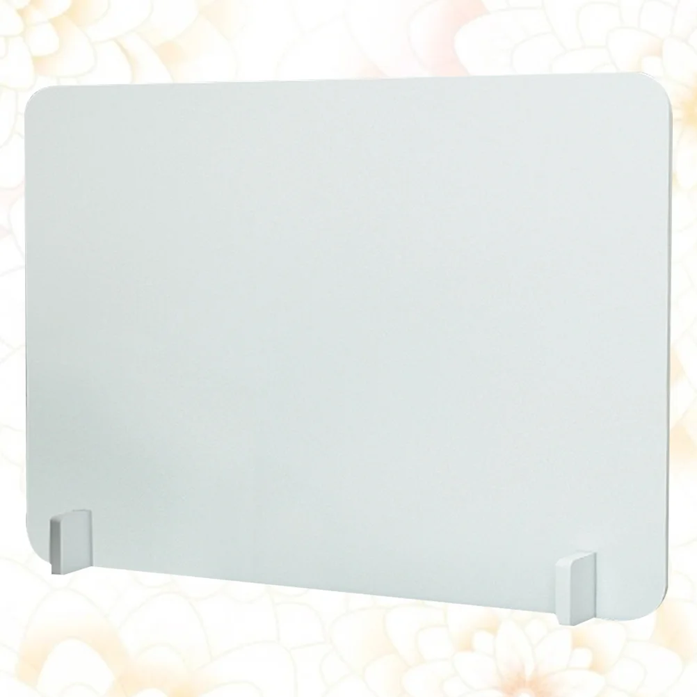 Partition Board Return to Work ใหม่โรงเรียนห้องรับประทานอาหารเดสก์ท็อปสเปรย์ Guard Partition Board (40 ซม.x 40 ซม.)
