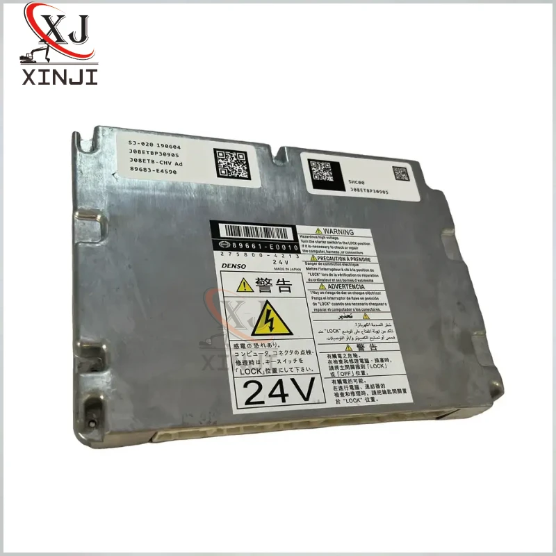 89661-E0010 275800-4213 Engine Controller ECU For KOBELCO SK200-8 Excavator For Hino J05E