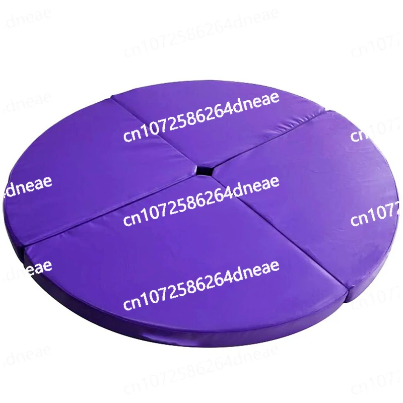 

Foldable Pole Dancing Mat Round Workout Gymnastics Pads Anti-Fall Anti-Skid Protection Mat for Pole Dance Safety Mat