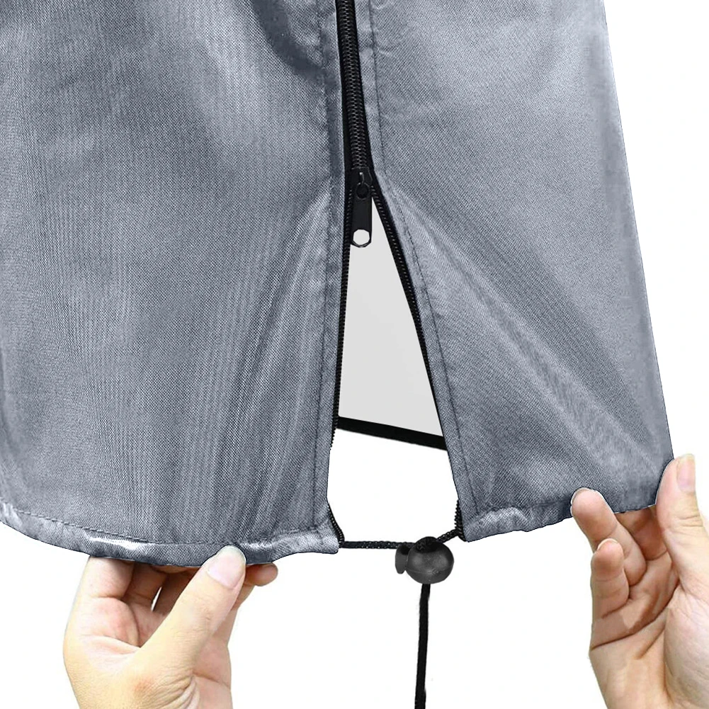 210d oxford tecido dobrável capa de mesa de ping pong à prova de poeira dobrável capa de mesa de tênis de mesa zíper resistente para interior ao ar livre