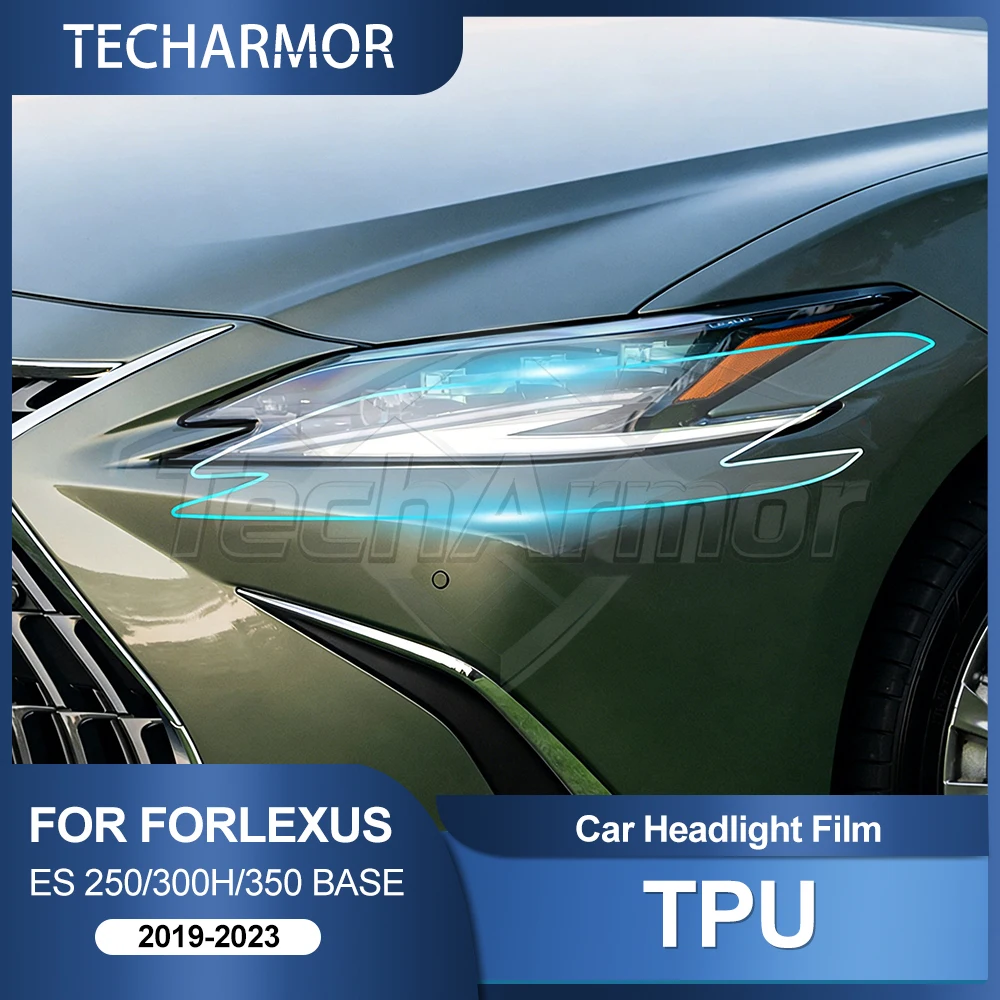 

Защитная пленка из ТПУ для фар Lexus ES 300h 2019-2023: транспортная и дымчатая, антицарапийная, внешние автоаксессуары