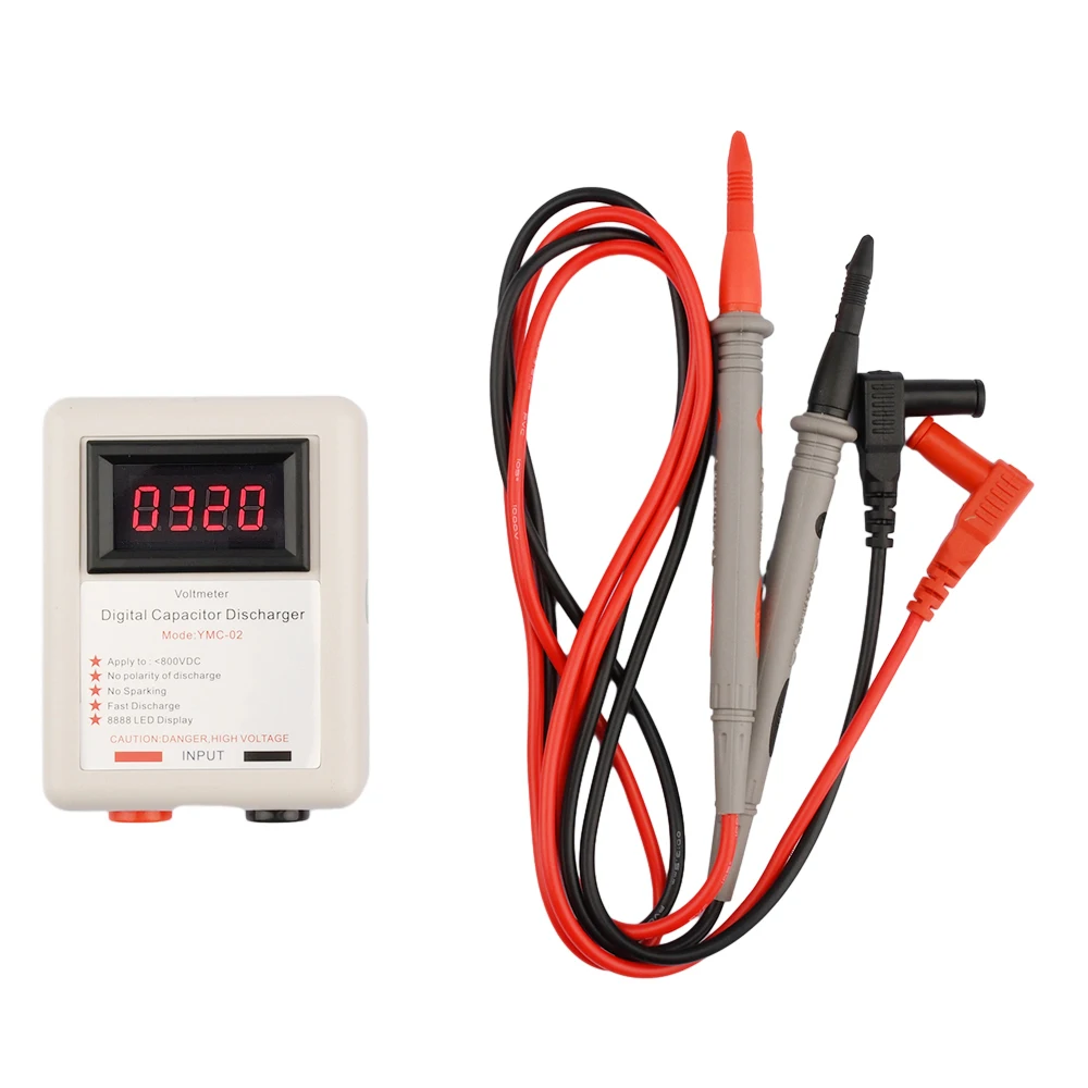AC 630V DC 900V Kondensator Entladewerkzeug für sichere Hochspannungsprüfung AC 630V DC 900V Kondensator Entladewerkzeug für sichere Hochspannungsprüfung