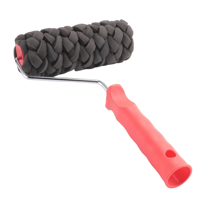 AA80-نمط رولة دهانات أداة حماية البيئة ختم اللوحة أدوات اسطوانة الزخرفية تقليد الحجر للجدار