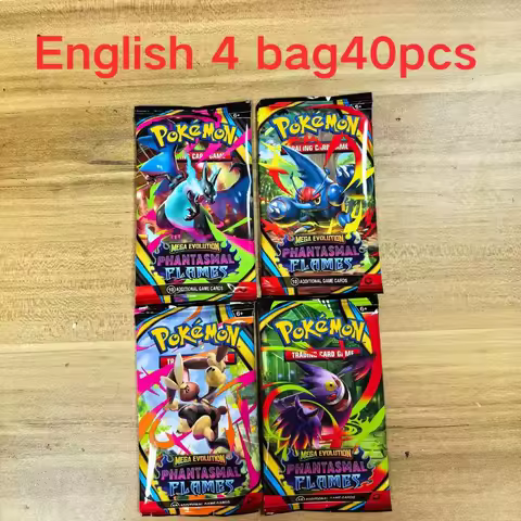 40pcs Pokemon Cards GX Vmax EX Mega Origin Brilliant Stars Card Shining Game Collection Battle Transaction Card Holiday Gifts