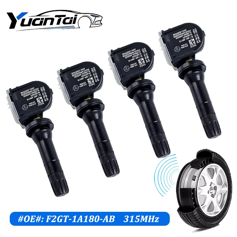 ใหม่ 315MHz TPMS เซ็นเซอร์ความดันยางรถ F2GT-1A180-AB สําหรับ 2015-2017 Lincoln Continental Nautilus MKX MKX Mark-LT F2GT-1A150-AB