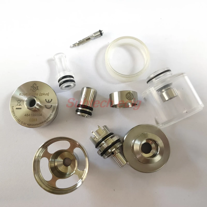 "Kayfun lite Plus mtl rta,22mm/24mmタンク,316ssの底詰め替え,4ml/5ml,シングルコイルアトマイザー,再構築可能なタバコ