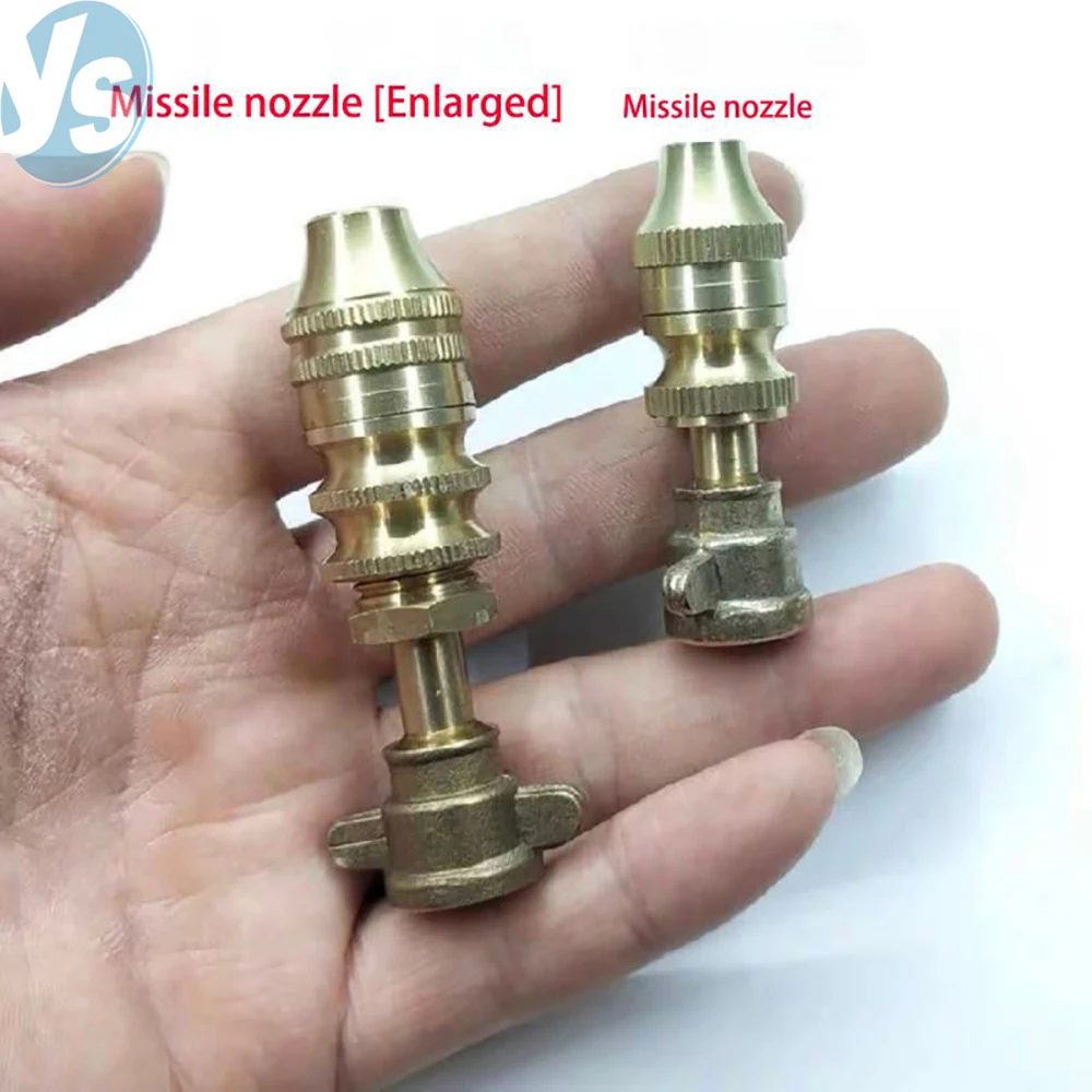 Agriculture Adjustable Brass Spray Nozzle Far And Near Range For Electric Sprayer Fruit Tree Garden Dust Removal Humidifying