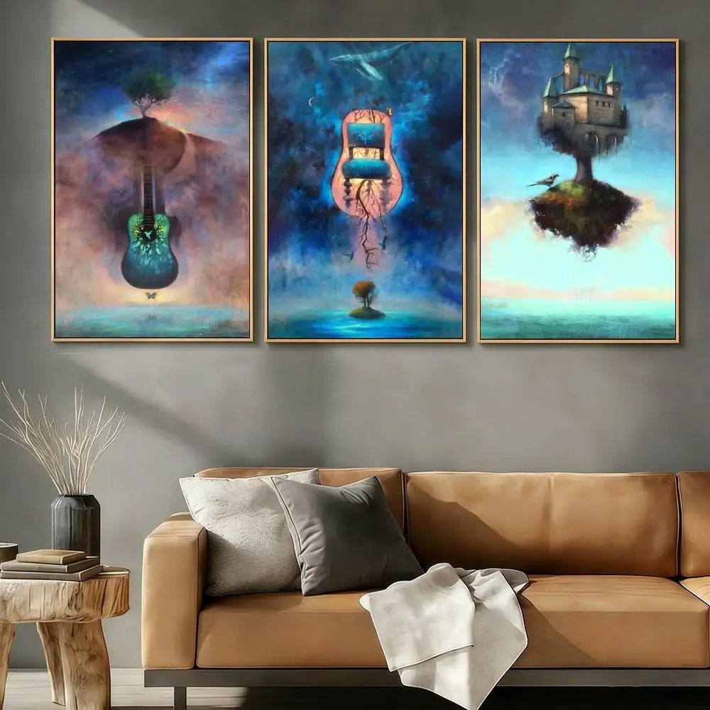 Australian Artist J-Joshua SmithS Poster Stickers High-Quality Classic Print Retro Wall Decor Living Room Home HD Gift Holidays