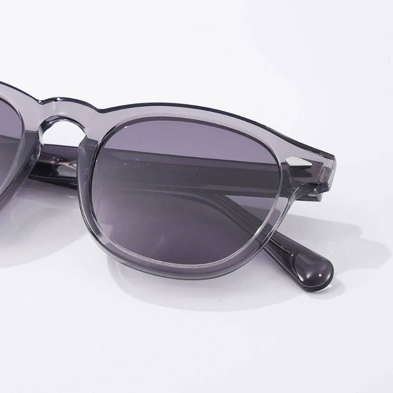 サングラスヴィンテージフレーム男性用アセテート手作り眼鏡デザイナー高級ブランドの女性のファッションサングラス