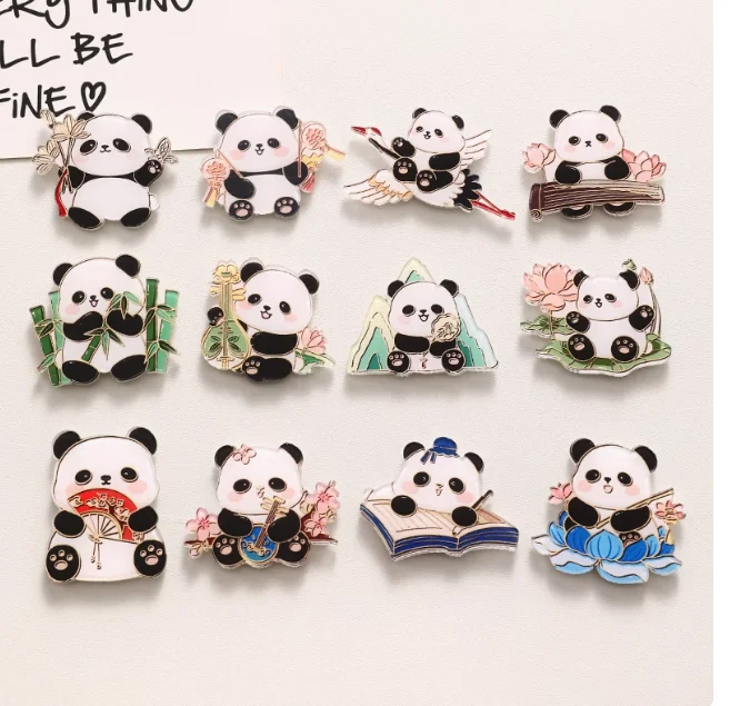 

Panda Chinese-style souvenir magnetic fridge magnets