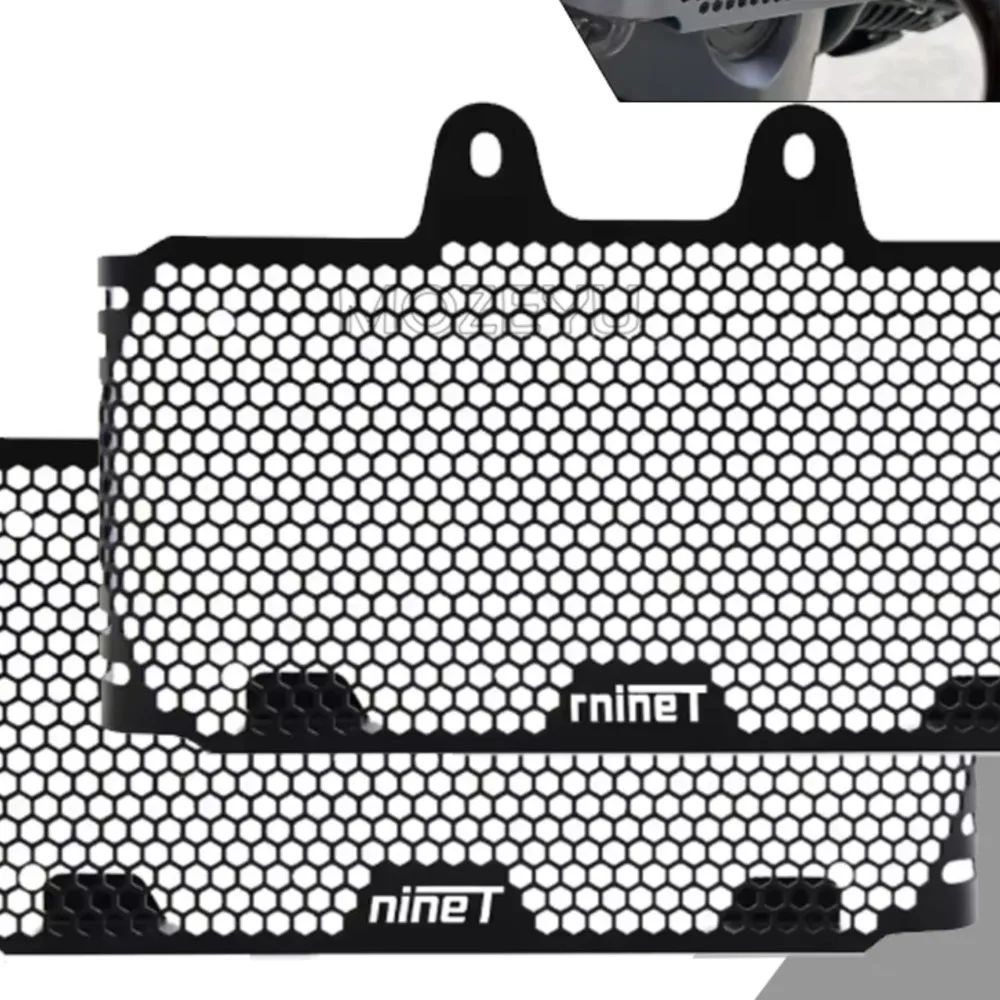 

2025 Motorcycle Radiator Grille Cover Protector RnineT Oil Cooler Guard For BMW R Nine T Pure Racer Scrambler R9T 2014 - 2026