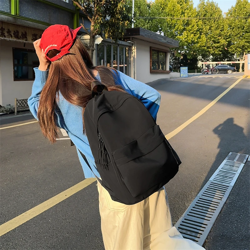 Fashion Nylon Women's Backpack - Travel Accessories Girls 评论和价格