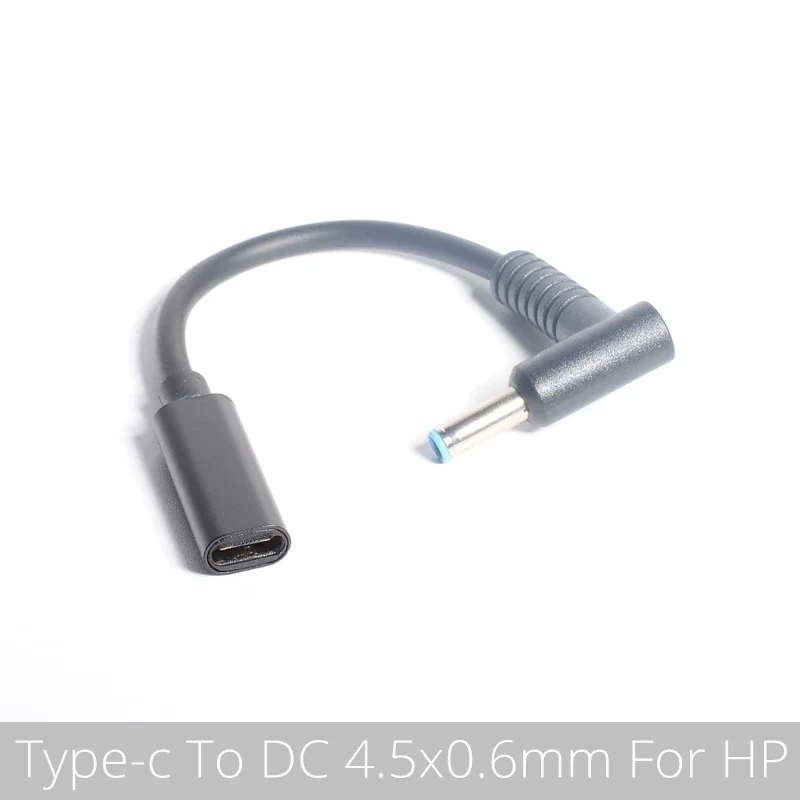 USB 3.1 Tipo C USB C Caricatore per laptop Convertitore adattatore di alimentazione USB Tipo C Femmina a 4.0*1.35 5.5*1.7 4.5*3.0 4.0*1.7mm Spina CC Jack
