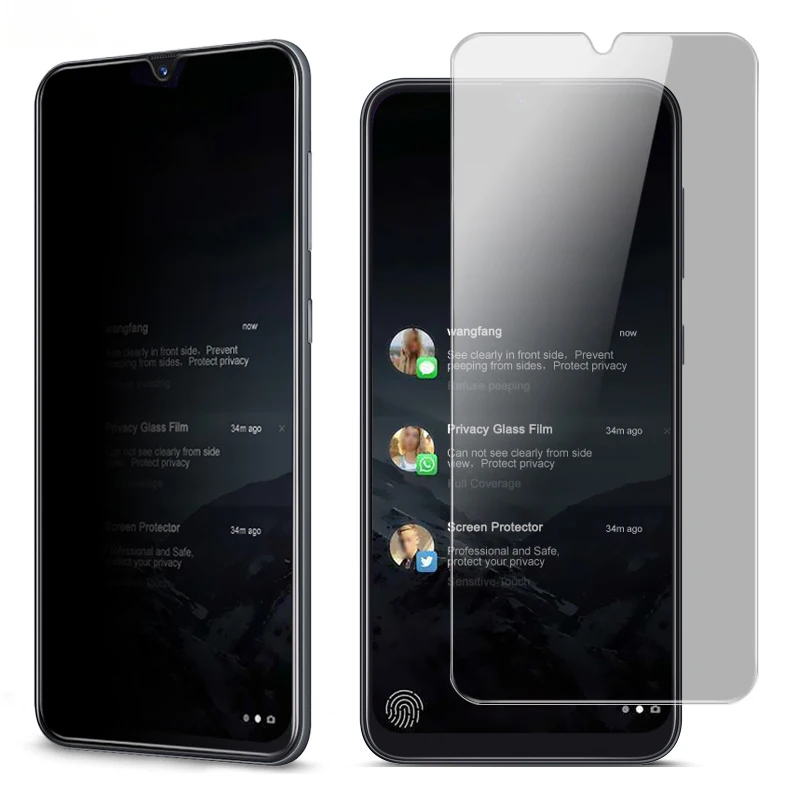 

IMAK Anti-Peep 9H Tempered Glass Screen Protector Film for Samsung Galaxy M31