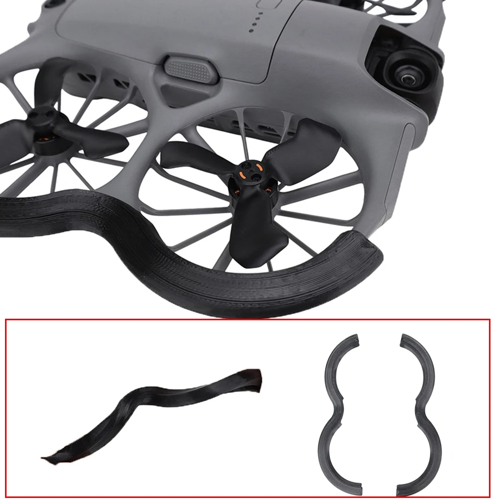 Airbag Protective Cover Shell for DJI NEO 2 Black Scratch-Resistant Impact-Resistant Shock Absorber Ring Drone Camera Accessory