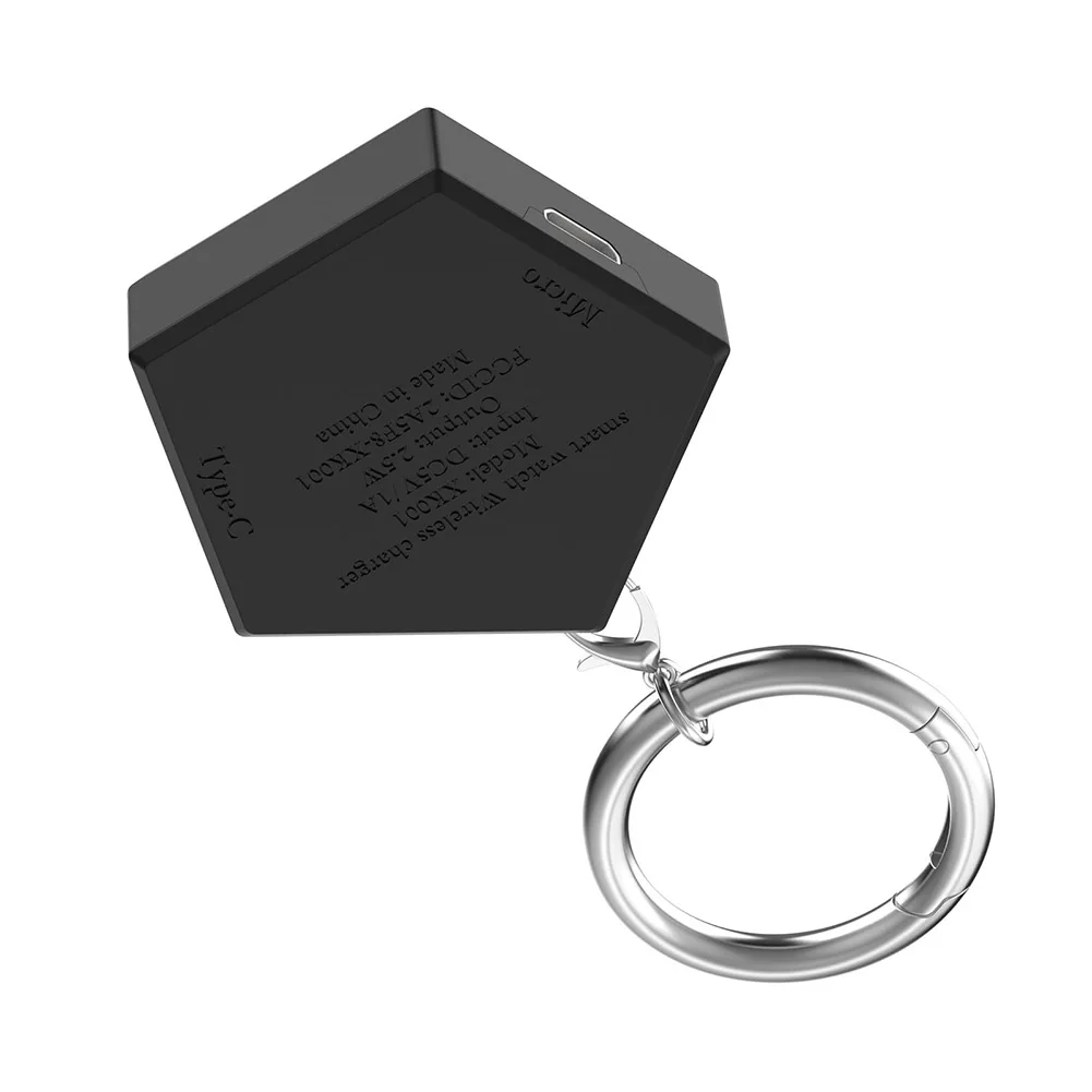 قاعدة شحن محمولة لساعة جوجل بكسل قاعدة شاحن 5 فولت مع سلسلة المفاتيح استبدال ملحقات الساعات الذكية