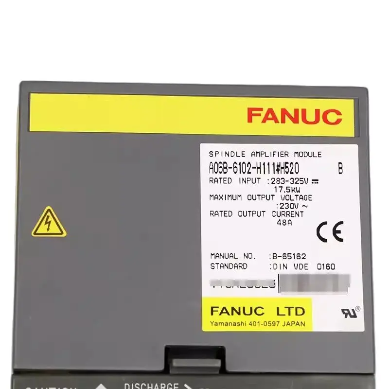 A06B-6102-H111 Fanuc Servo Amplifier For CNC Controller Tested Ok A06B 6102 H111