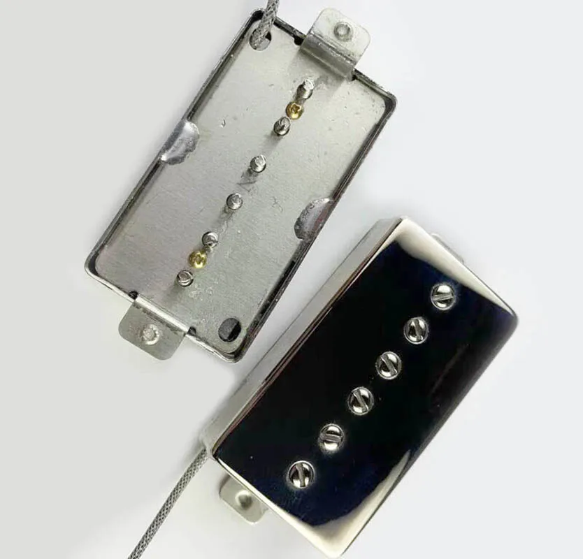 Rebel 90 Alnico 2 R90 Nickel HB Humbucker Size HB Bucker Size P90 Pickup for Electric Guitar