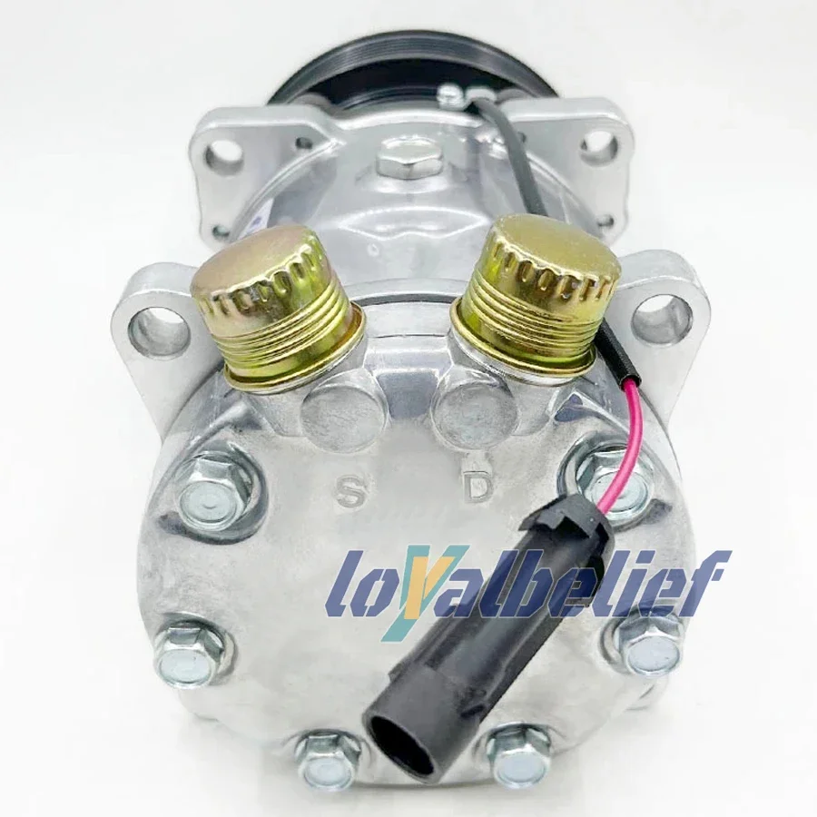 Novo compressor ac sd7h15 para alfa romeo lancia Thema 164 fiat croma 60808589 60601070 60810769 60584039   CC1161SS 60564537