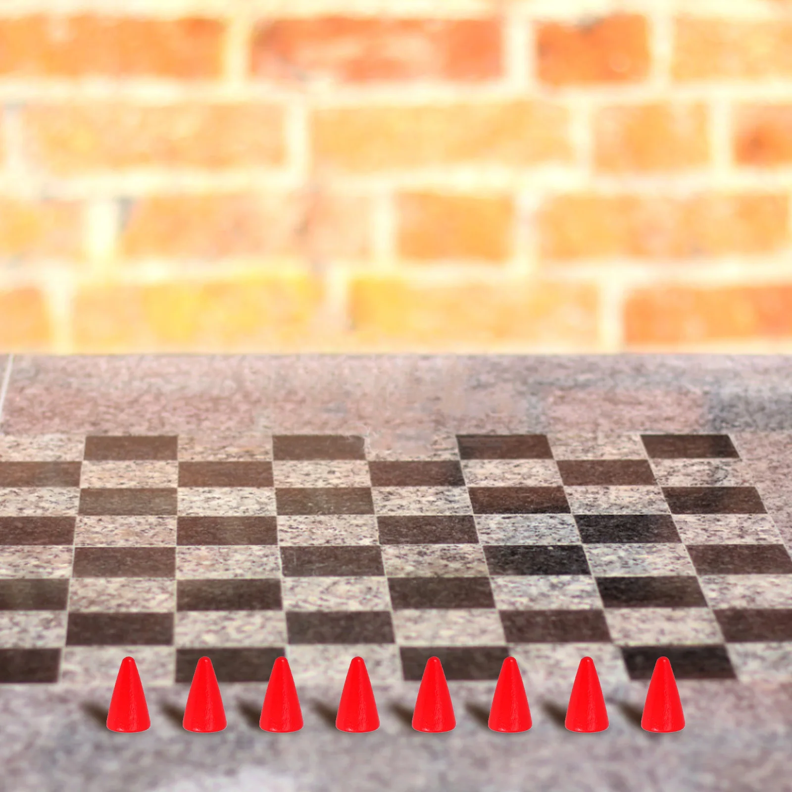 

30pcs Wooden Chess Pieces Small Replacement Pieces For Board Games Tabletop Components Wood Chess Set Game Supplies