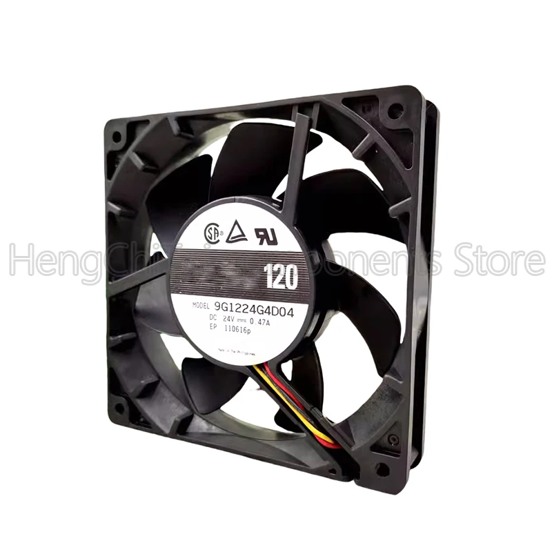 Original 100% Working 9G1224G4D04 12CM 12025 24V 0.47A cooling fan