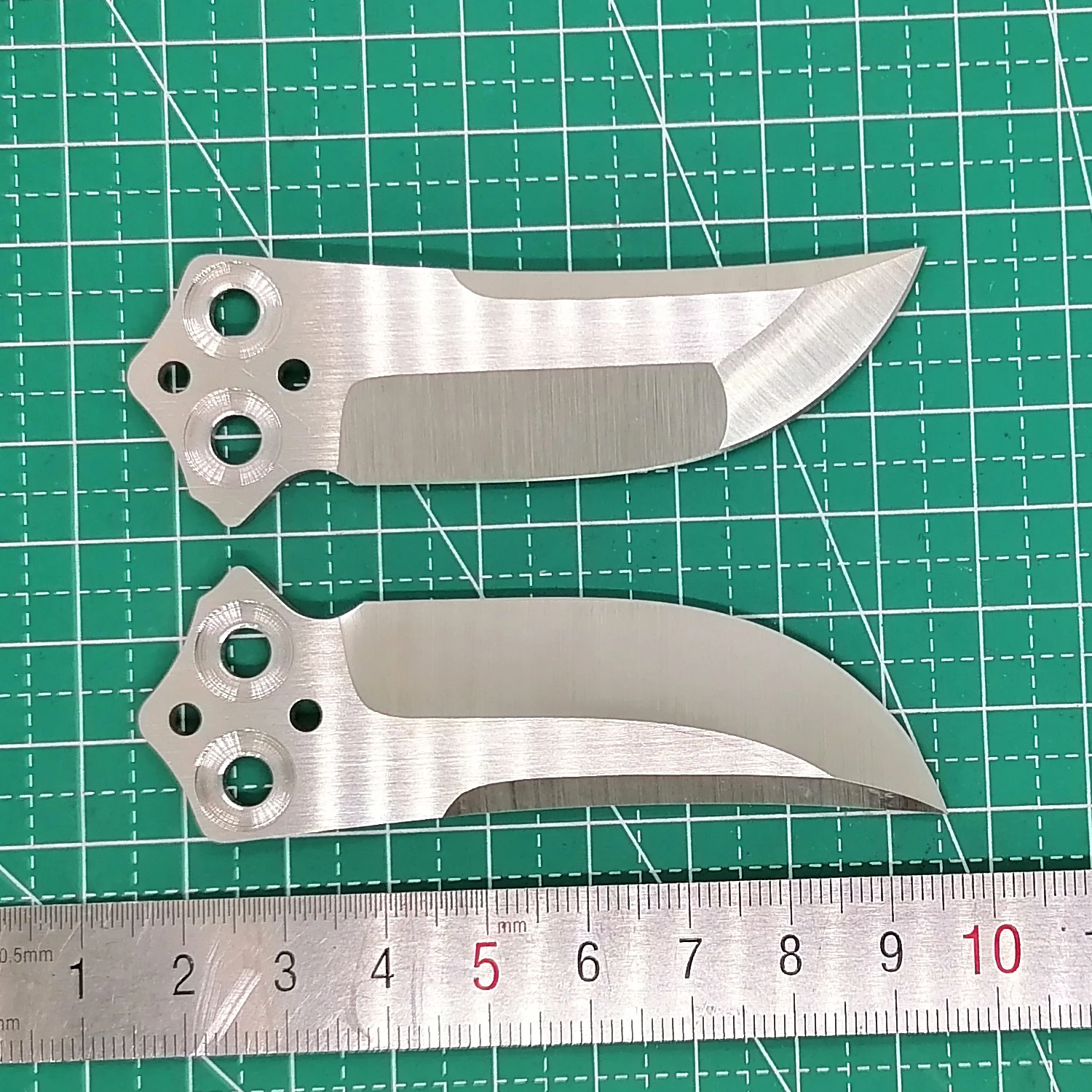 

1 Piece M390 Steel Blade for 85mm MoyeWorks Balisong MOD Accessories