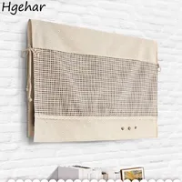 Household TV Covers Dust-proof Simple Wall-mounted  LCD  Bedside Table Cabinet All-purpose Dust Cover Home Decoration Pads