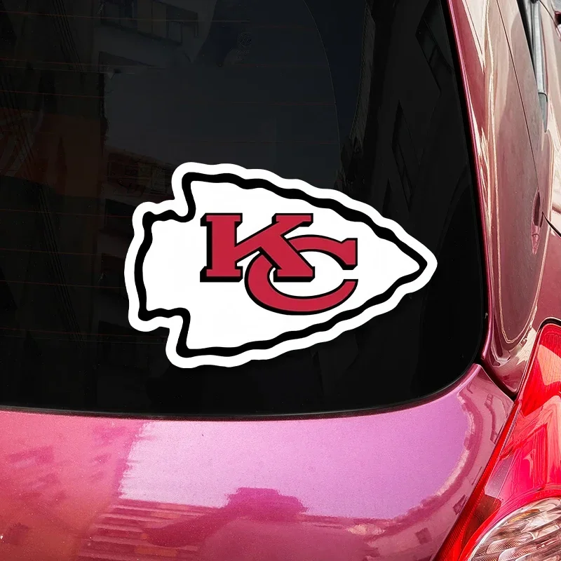 2PCS Car Stickers Waterproof Sports Style Sunscreen KC Decoration for Auto Bumper Windows Trunk Durable Vinyl Decals Decoration