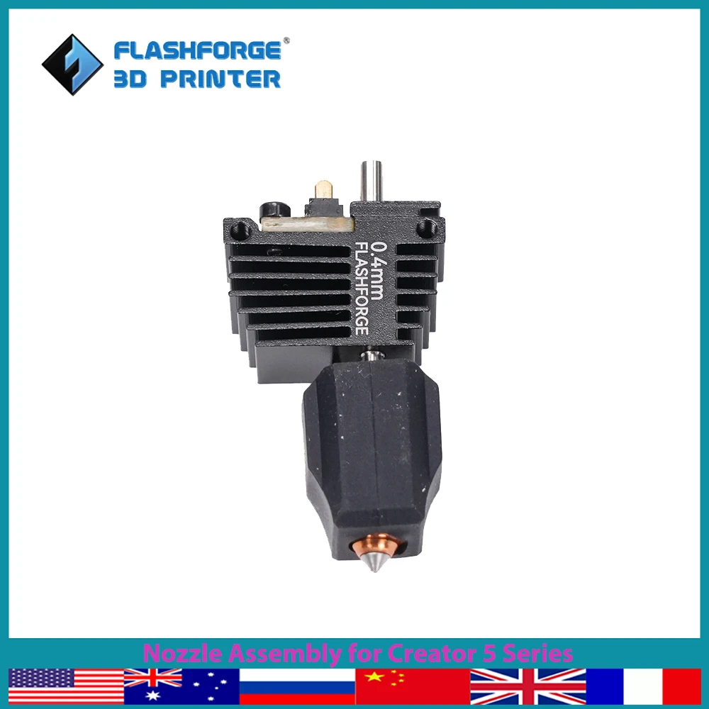Zestaw dyszy FLASHFORGE do drukarki 3D Creator 5 i Creator 5 Pro