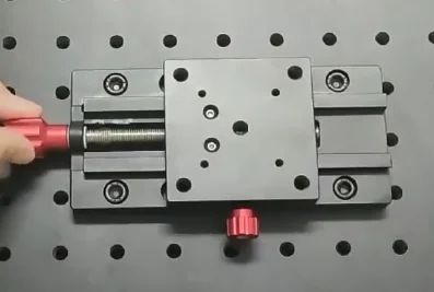 ​-​-Etage-lineaire-manuel-pt65-50-guide-en-queue-d'aronde-de-voyage-de-50-mm-avec-reglage-fin-de-precision-pour-la-micro-positionnement-​-​