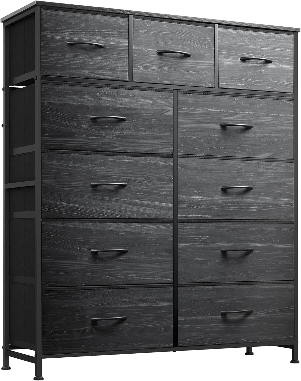 

Tall Dresser for Bedroom, Fabric Dressers Storage Tower, Dresser & Chest of Drawers with 11 Drawers, Storage Cabinet, Hallway