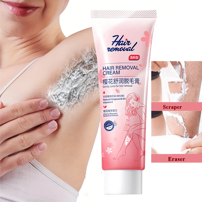 

Comfort ​​Hair Removal Cream,Quick and painless mild hair removal for underarms Men and women, mild formula hair removal cream