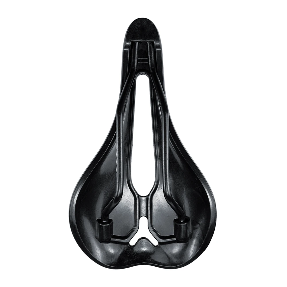 سرج دراجة فولاذي جديد خفيف الوزن مطلي بالكروم 200 جرام مريح لركوب الخيل ووسادة تهوية غير قابلة للانزلاق ومضادة للصدمات