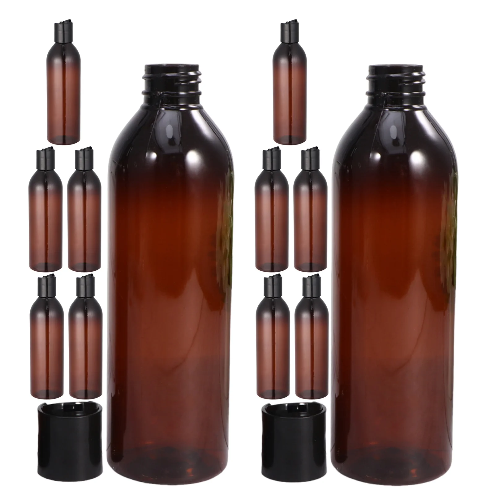 

12Pcs Travel Size Liquid Containers 250Ml Spillproof Squeeze Bottles for Toiletries Shampoo Lotion Skin Care on-The-Go Storage