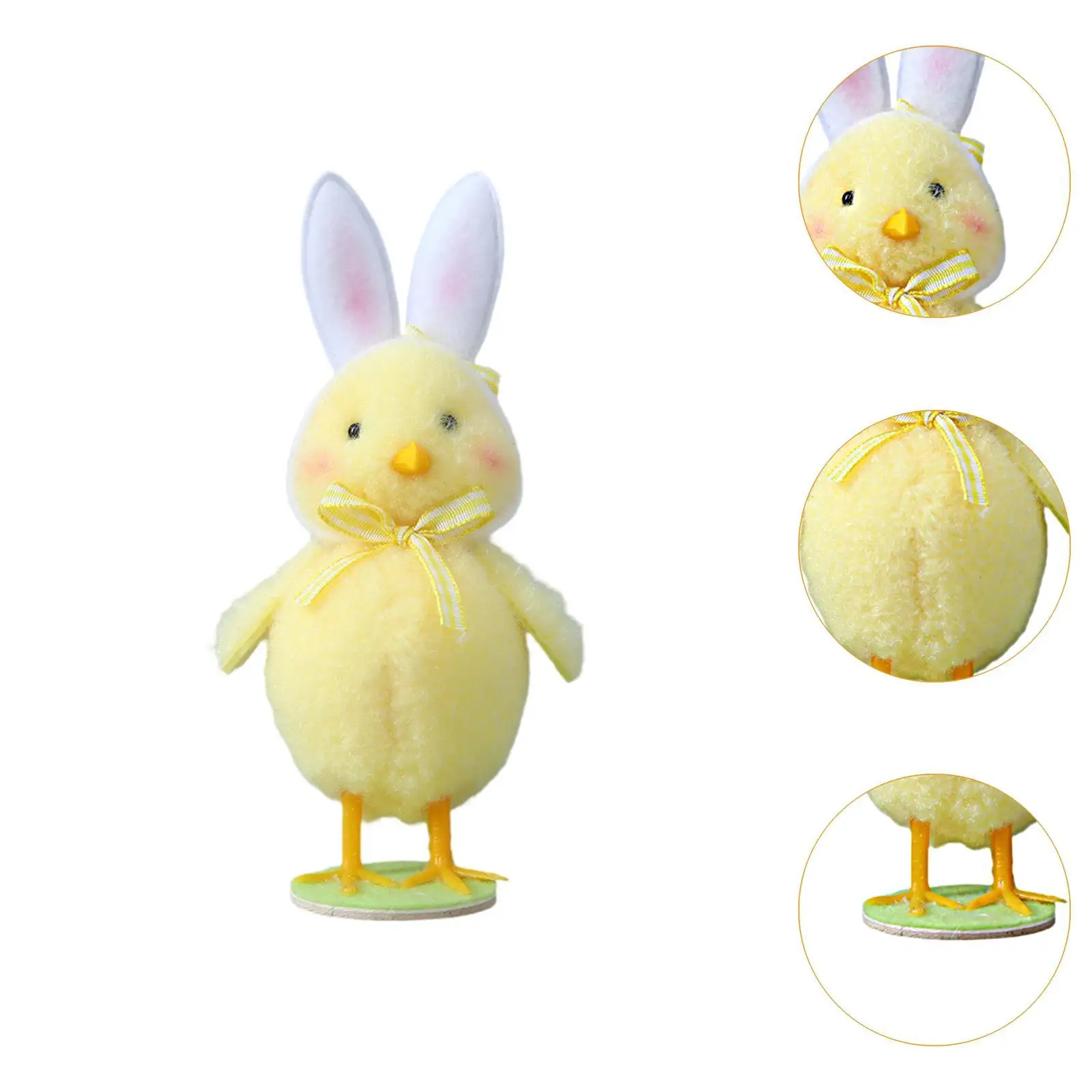 イースターウサギの耳ひよこ春パーティーの装飾ホリデーかわいいセンターピーステーブル