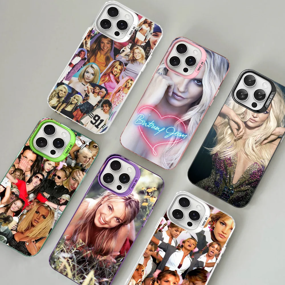 

Britney Spears Phone Case For iPhone 16 15 14 13 12 11 Pro Max X XR XSMAX 8 7 Plus Matte Shockproof Back Cover