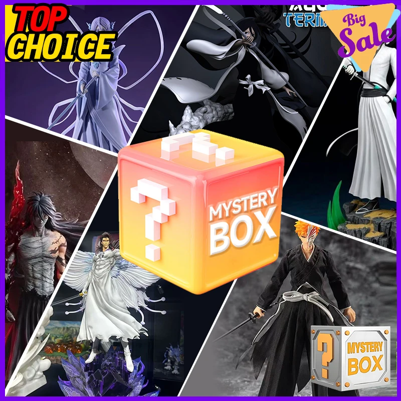 Bleach Anime Mystery Box 12 PCS Action Figure Set Ichigo Kurosaki