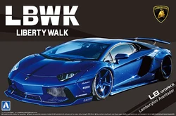 Aoshima 05991 Static Assembled Car Model Toy 1/24 Scale For LB Works Lamborghini Aventador Ver.2 Car Model Kit