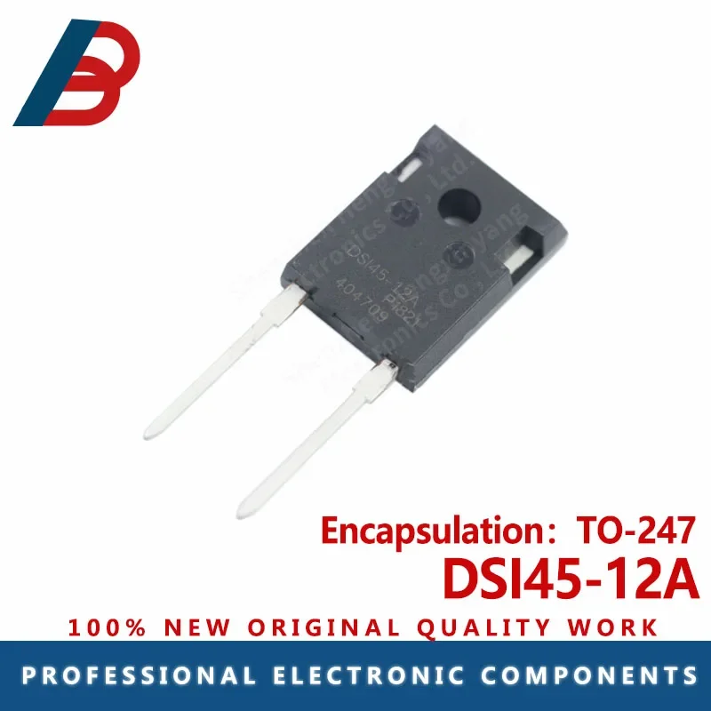 5PCS DSI45-12A package TO-247 in-line fast recovery rectifier