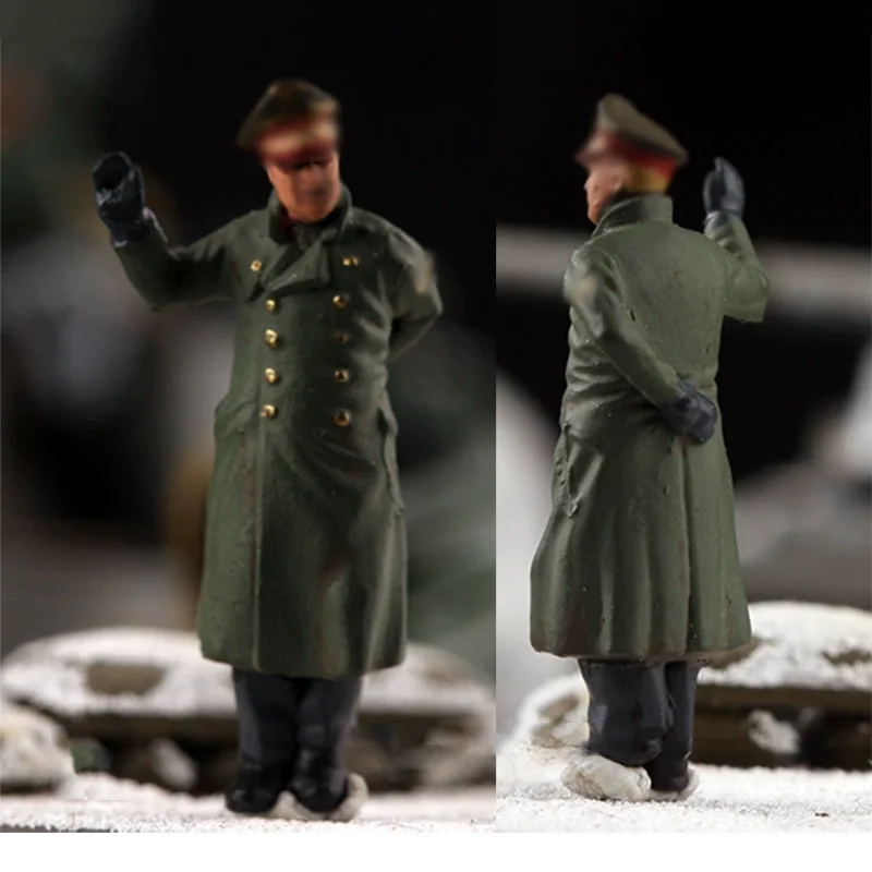 

1:72 Scale Model 1Pcs Officer Action Figure Toy DIY Scene Doll Decoration Figure Accessory Collection Dolls Gifts Toys Display